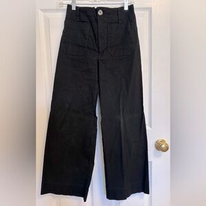 Maeve by Anthropologie Colette Cropped Wide-Leg Pants